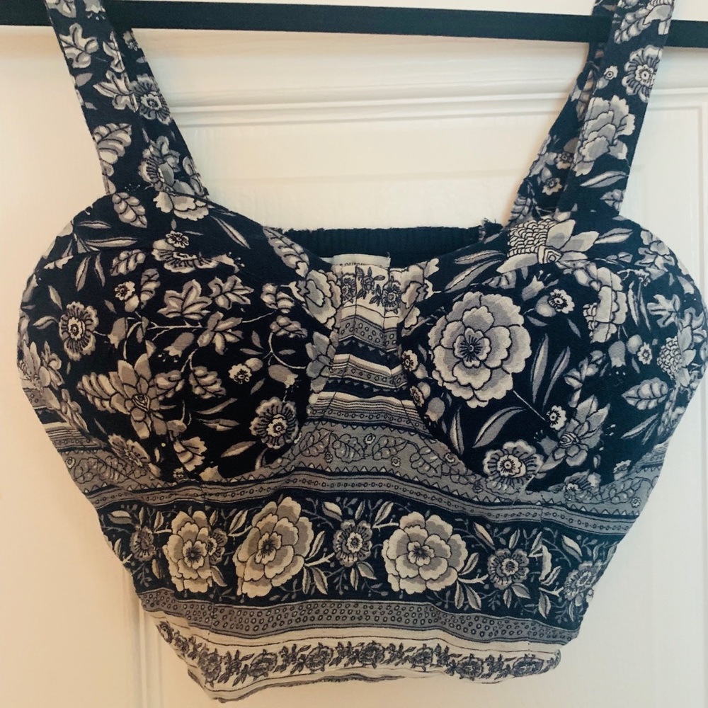 Floral Crop Top